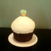 Giant cupcake