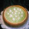 White Chocolate Lime Ribbon Cheesecake
